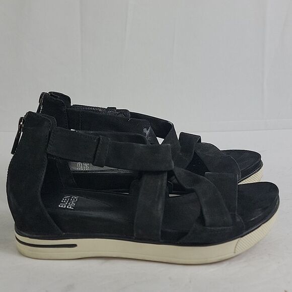 Eileen Fisher Wisp Suede Women's Sandals - Picture 4 of 10